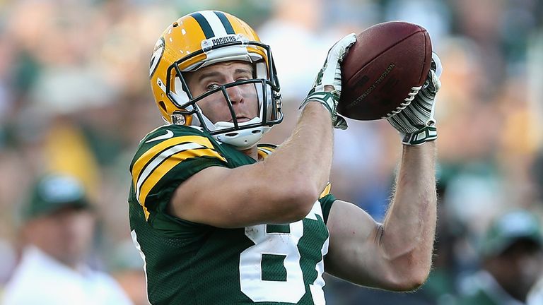 Jordy Nelson caught 69 touchdowns for the Green Bay Packers