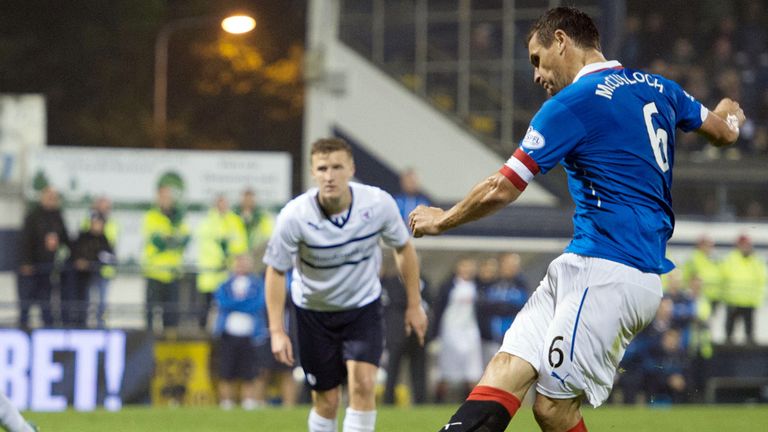 Lee McCulloch slots home from the spot to seal victory over Raith