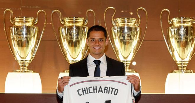 Javier Hernandez has joined Real Madrid on loan
