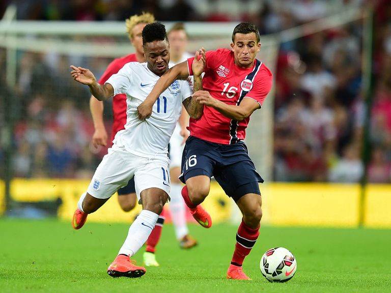 Star: Raheem Sterling impressed against Norway