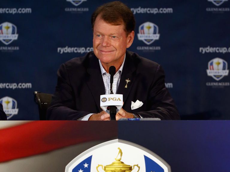 American Ryder Cup skipper Tom Watson names his wild cards