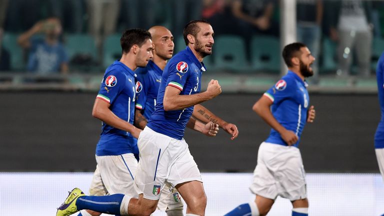 Giorgio Chiellini was hampered by injury in 2015/16 but still helped Juventus win Serie A