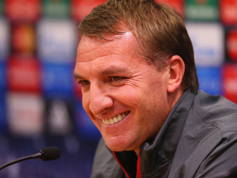 Liverpool manager Brendan Rodgers ahead of the visit of Real Madrid