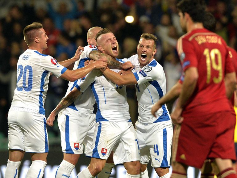 Slovakia enjoy victory against Spain