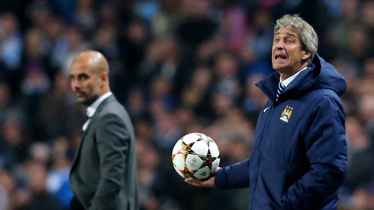 Manuel Pellegrini will be replaced by current Bayern Munich boss Pep Guardiola this summer