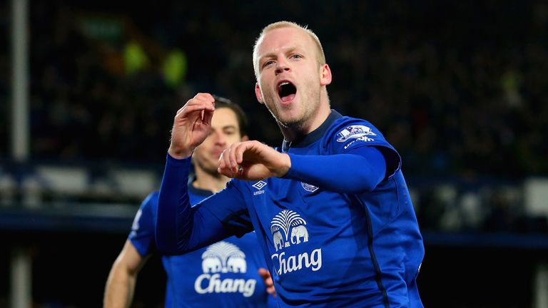 Everton and Steven Naismith could be in a dogfight this time next week