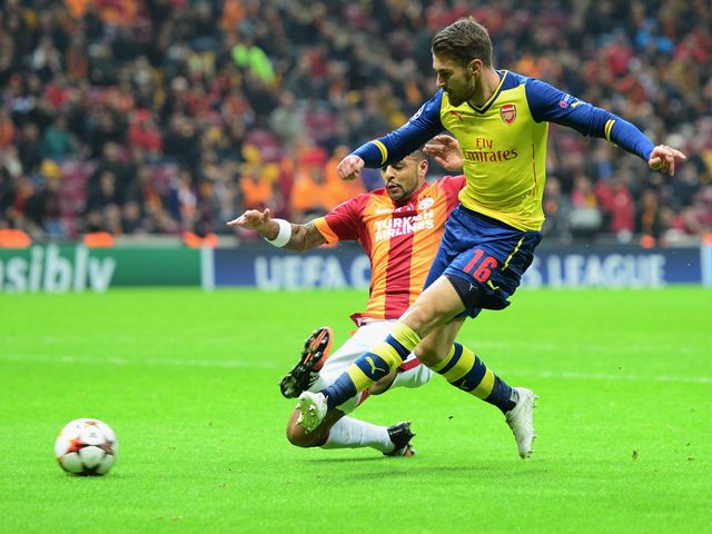 Aaron Ramsey: Scored two goals in Arsenal's victory