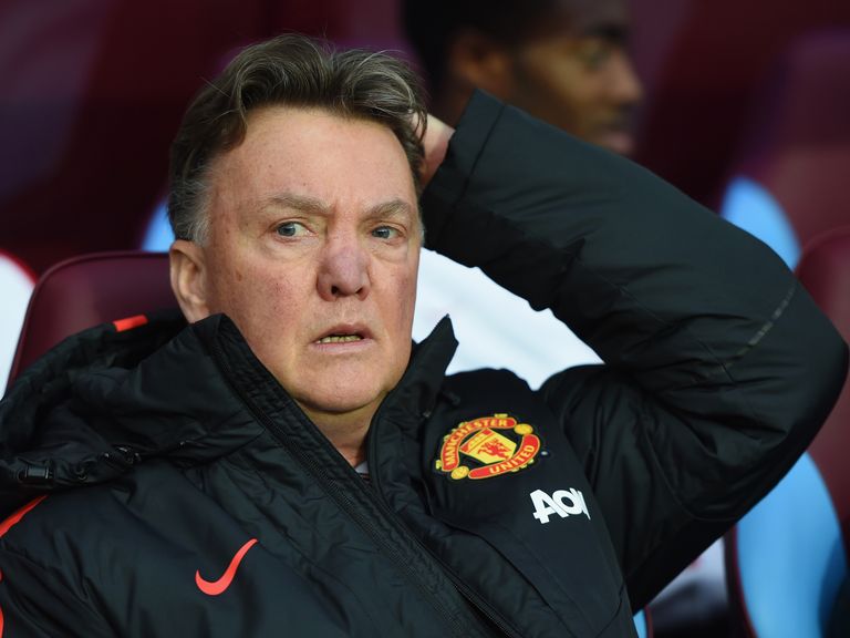Louis van Gaal: Shouting at players from touchline pointless