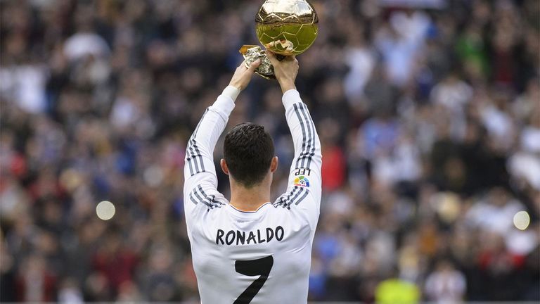 Ronaldo is the current World Player of the Year