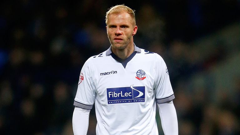 Eidur Gudjohnsen: Headed in a late equaliser for Bolton