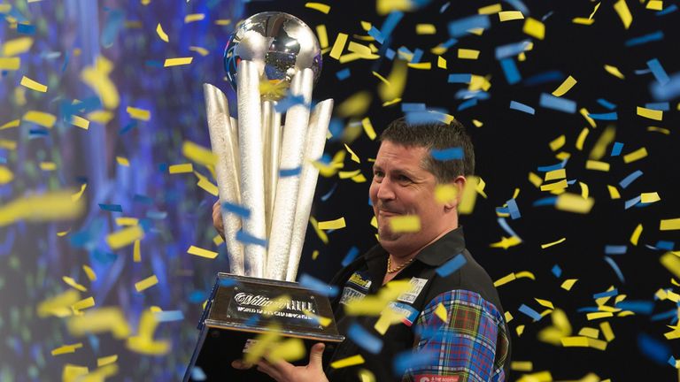Gary Anderson is a two-time champion and will await the winner of a preliminary round match before finding out his first-round opponent