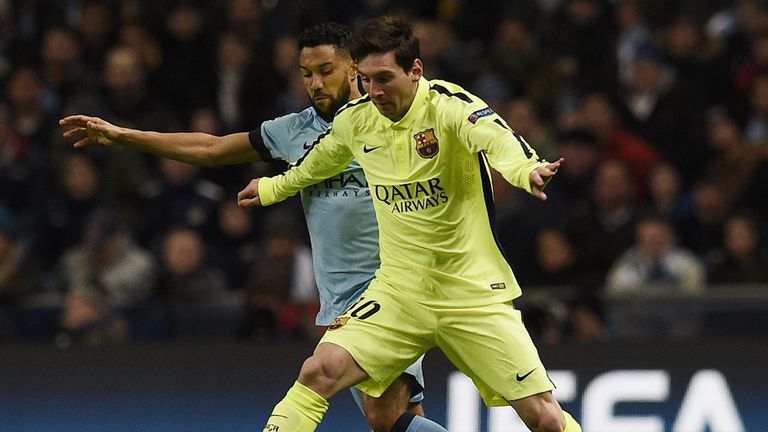 Fans paid between £45 and £60 to watch City play Barcelona last season