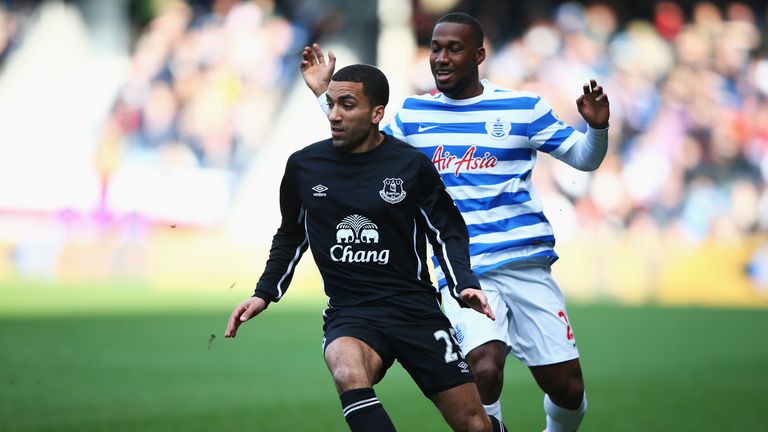 Aaron Lennon: Scored the winner for Everton at QPR