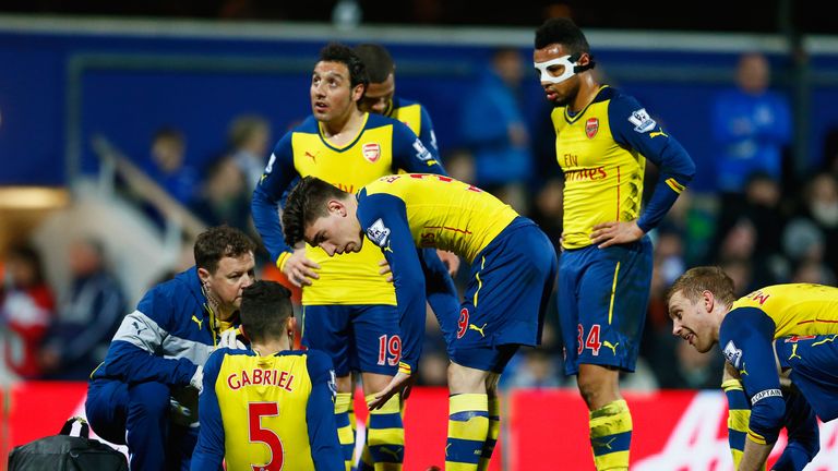 Gabriel: Injured hamstring at QPR