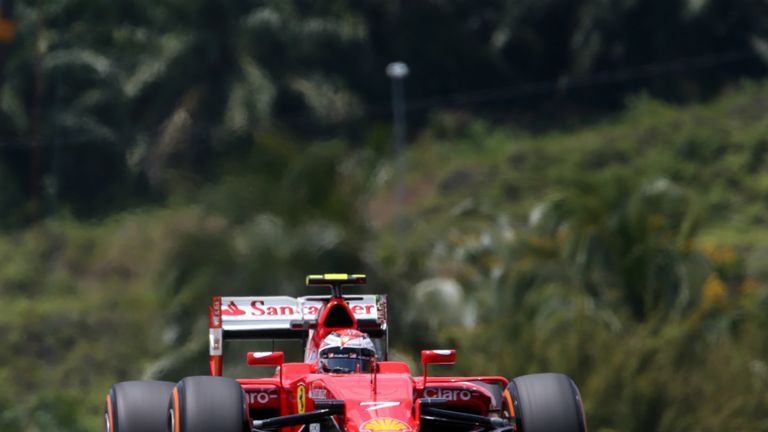 Kimi Raikkonen: Second fastest