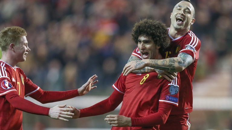 Belgium are ranked third in the current FIFA world rankings