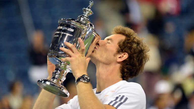 Andy Murray is crowned US Open champion in 2012