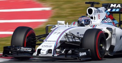 Williams end testing on top