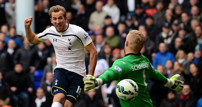 Harry Kane: On the mark three times against Leicester