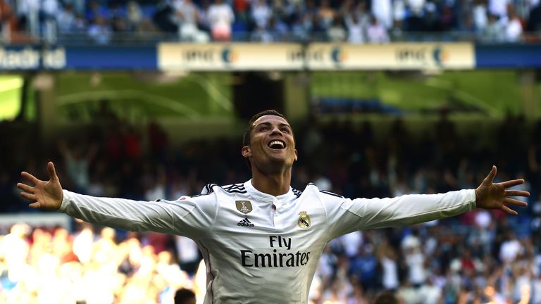 Cristiano Ronaldo: Scored first five-goal haul for Real Madrid
