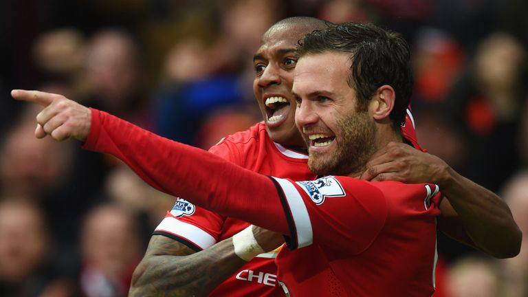 Ashley Young and Juan Mata have been in excellent form in recent weeks
