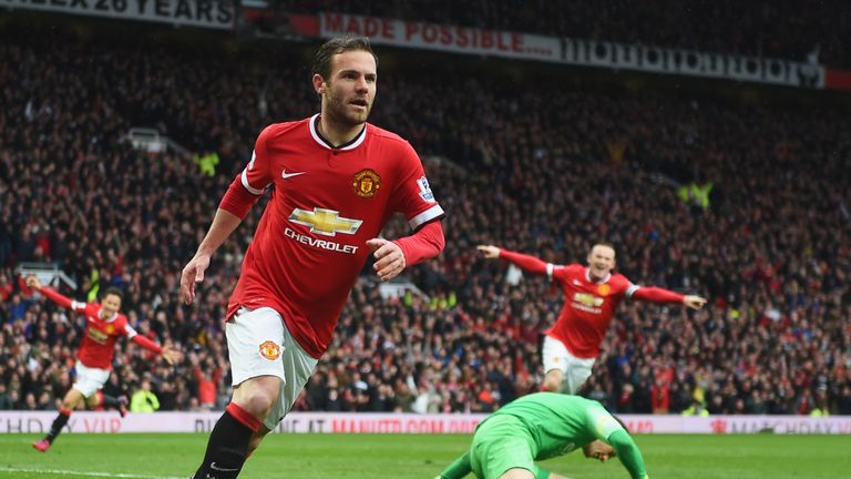 Juan Mata swapped Chelsea for Manchester United