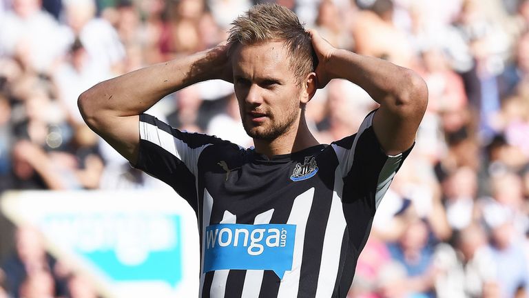 Siem de Jong has returned to Ajax from Newcastle