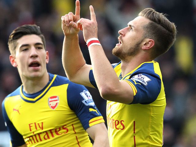 Aaron Ramsey: Thrilled with winning goal