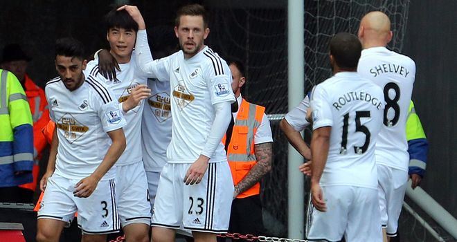 Ki Sung-Yueng: Gave Swansea the lead against Hull