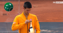 WATCH: Djokovic is corked...