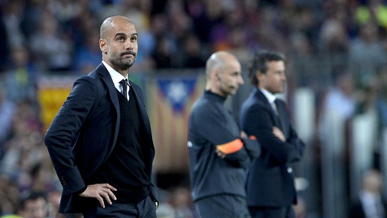 Pep Guardiola was back at Barcelona for the first time as an opponent