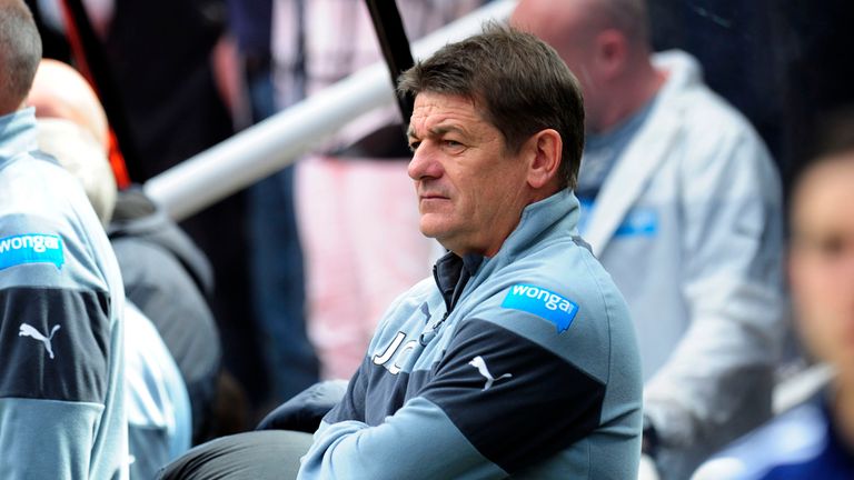 Former Newcastle manager John Carver