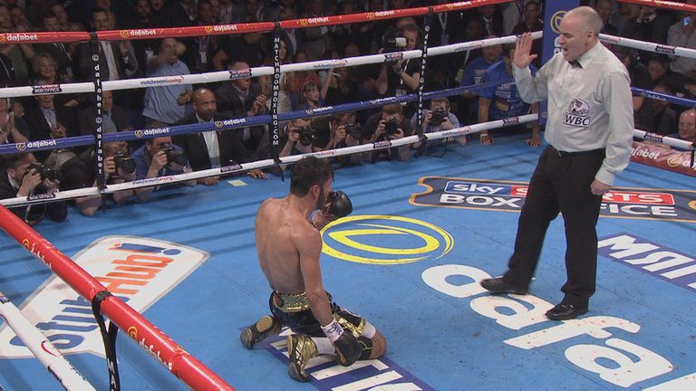 Jorge Linares: was losing on the cards at one stage