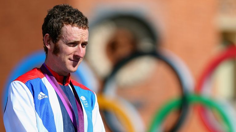 Wiggins won the Olympic time-trial title in 2012