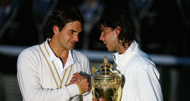 Rafa Nadal and Roger Federer contested arguably the greatest match ever in 2008