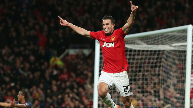 Robin Van Persie was the last player to score 20 goals for Man Utd