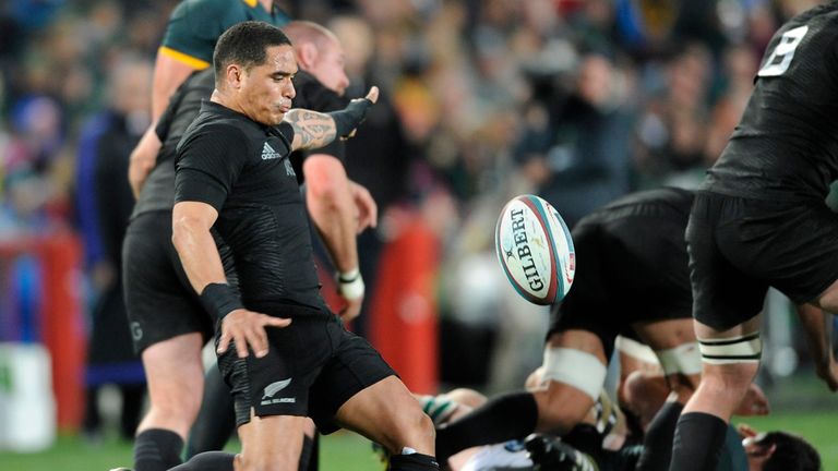 Aaron Smith of New Zealand was the pick of the scrum-halves
