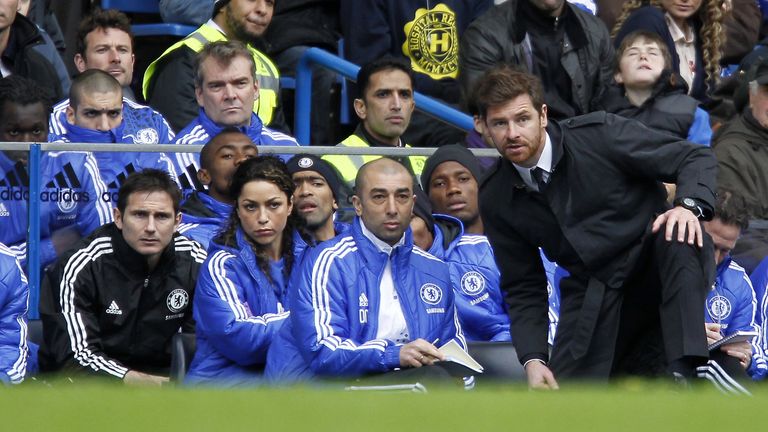 Villas-Boas managed Chelsea and Tottenham in the Premier League between 2011 and 2013