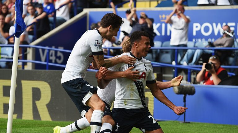 Alli scored his first goal for Tottenham in August's 1-1 draw at Leicester