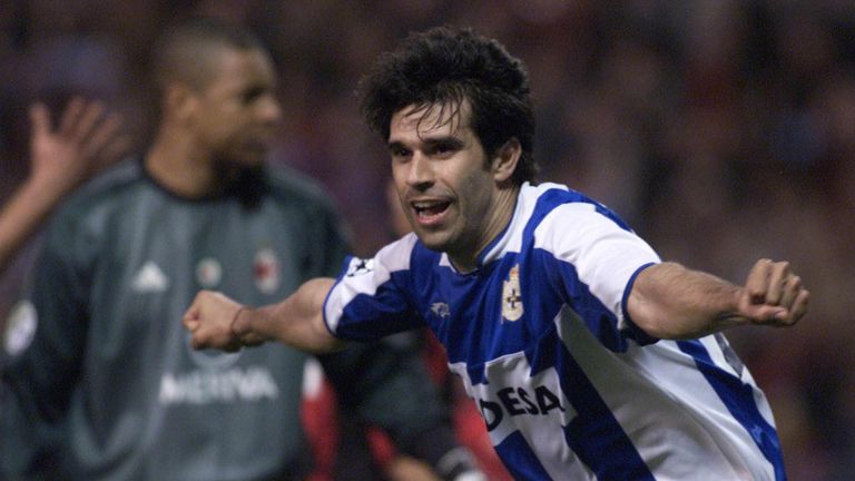 Valeron helped Deportivo compete consistently in the Champions League