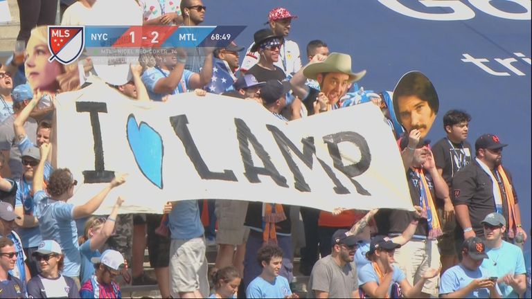 Lampard had his admirers in the crowd
