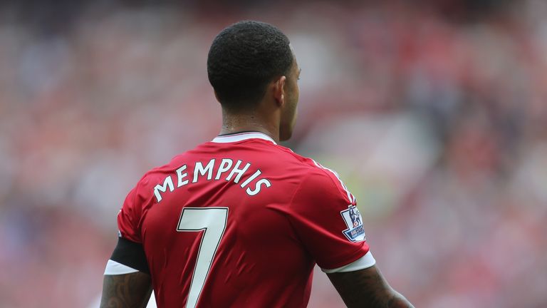 Memphis Depay: Made his debut at Old Trafford as  Manchester United defeated Tottenham
