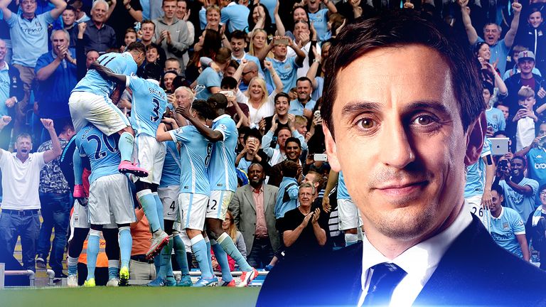 Image result for Gary Neville believes Manchester City