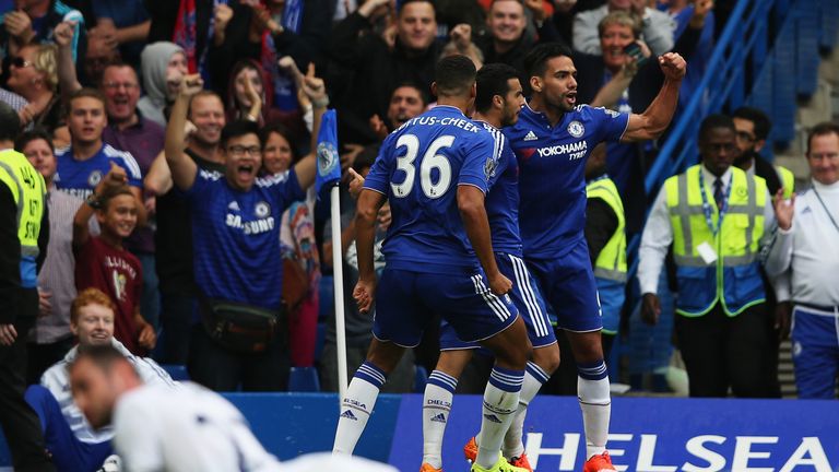 Falcao has scored just one goal for Chelsea