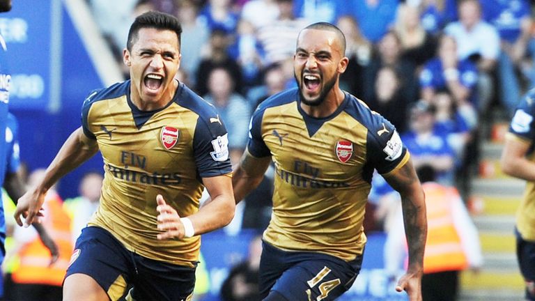 Sanchez was instrumental in Arsenal's win over Leicester earlier in the season