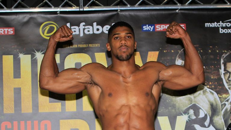 Joshua at 17st 11lbs in 2015
