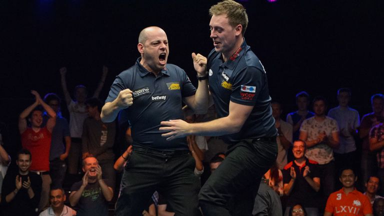 Darren Appleton (left) will partner Mark Gray for England