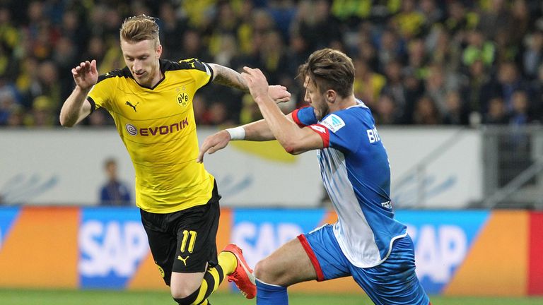 Klopp has been linked with a number of his former Borussia Dortmund players, including Germany international Marco Reus (left)