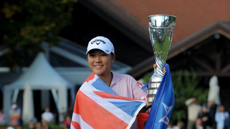 Ko became the youngest major winner in history at the Evian Championship