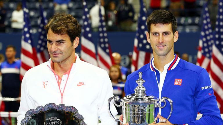 Djokovic came out on top at the US Open
